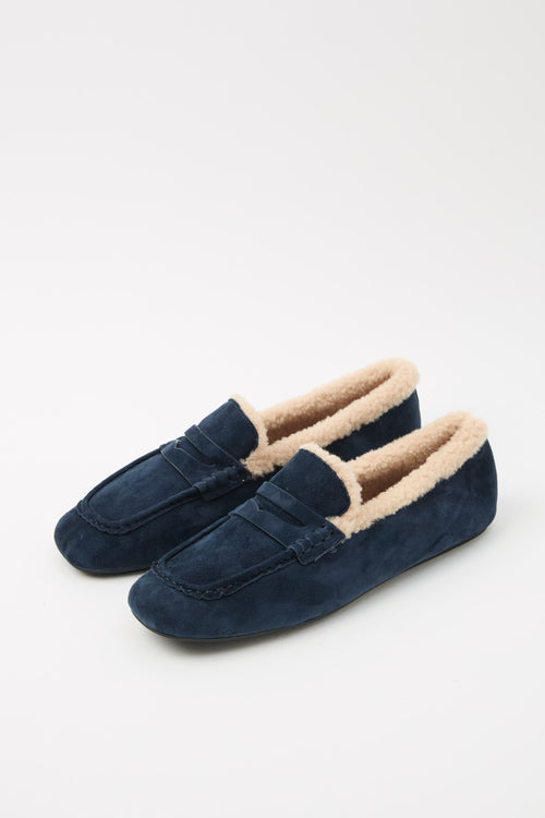 Tre Emme Mocassino Blu Donna - 2