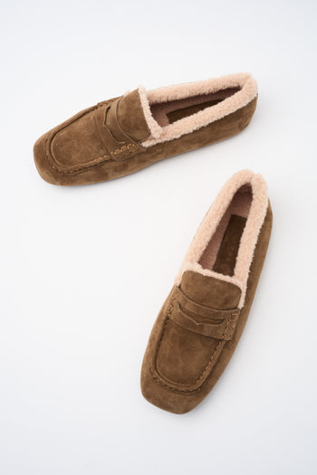 Tre Emme Mocassino Taupe Donna - 3