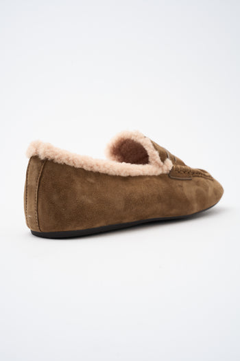Tre Emme Mocassino Taupe Donna - 5