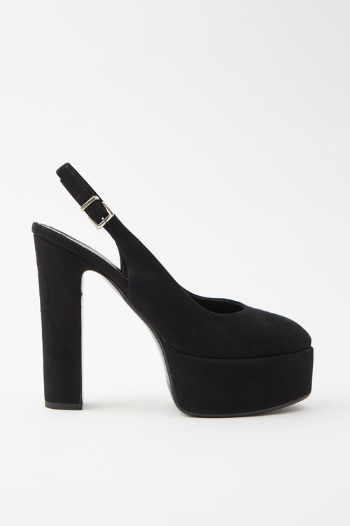 Tre Emme Slingback Nero Donna - 1