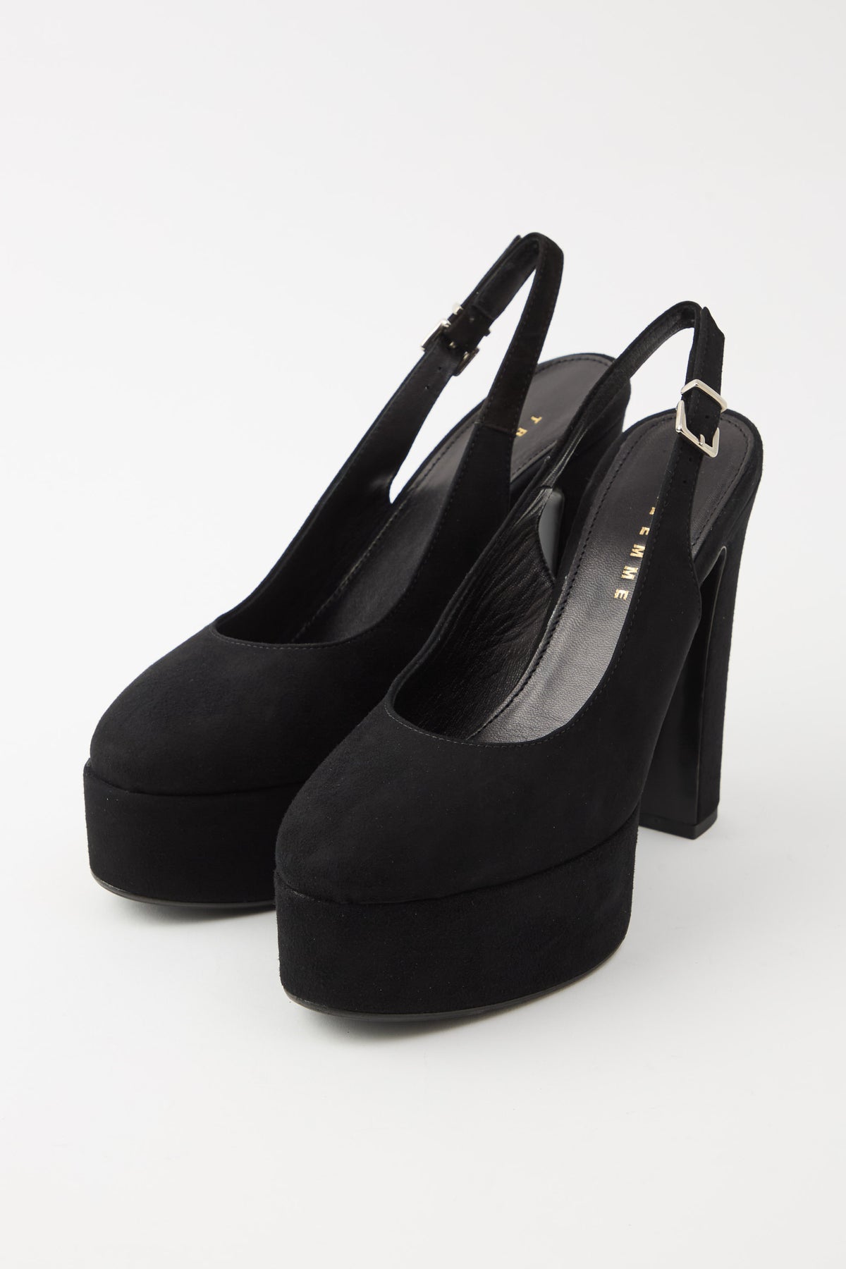 Slingback Nero Donna — 3