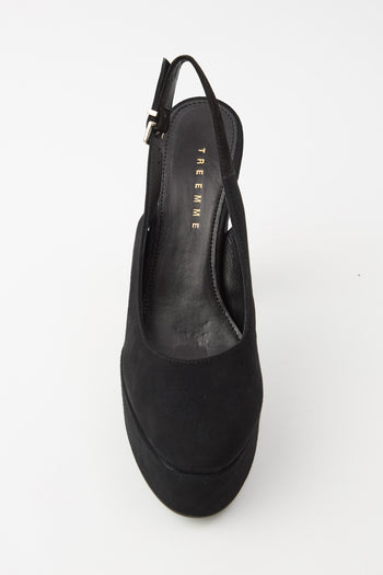 Tre Emme Slingback Nero Donna - 3