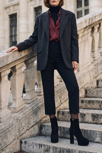Tre Emme Stivaletto Nero Donna - 8