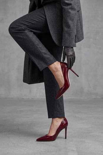 Tre Emme Décolleté Bordeaux Donna - 9
