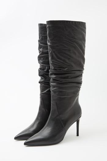 Tre Emme Stivale Nero Donna - 5