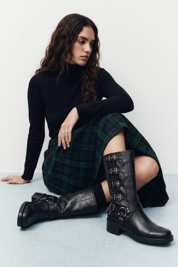 Tre Emme Stivale Nero Donna - 9