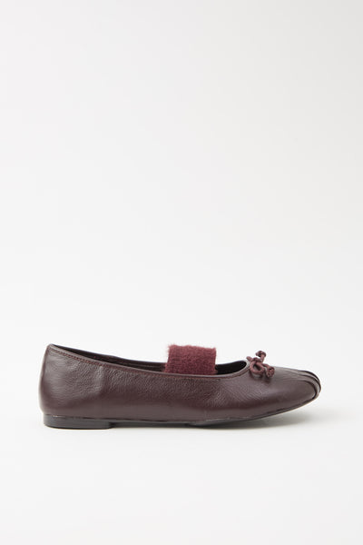 Tre Emme Ballerina Bordaux Donna