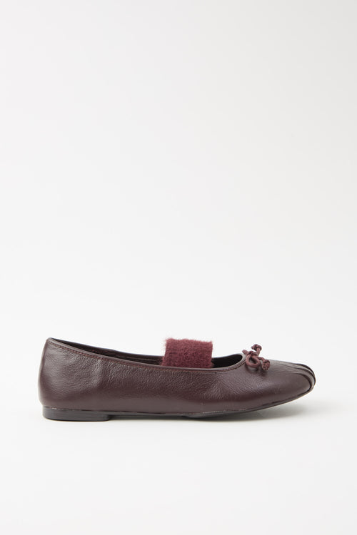 Tre Emme Ballerina Bordaux Donna - 1