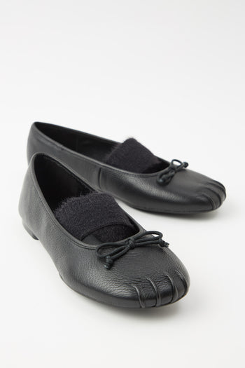 Tre Emme Ballerina Nero Donna - 5