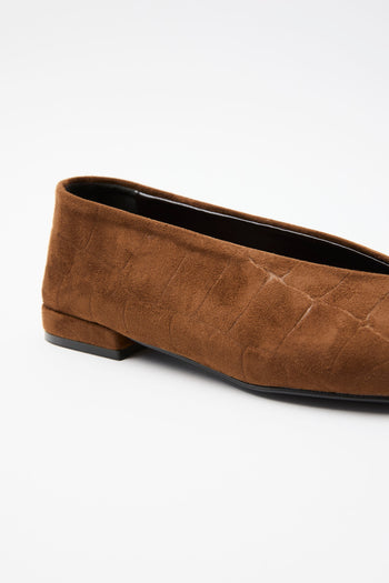 Tre Emme Ballerina Cuoio Donna - 5