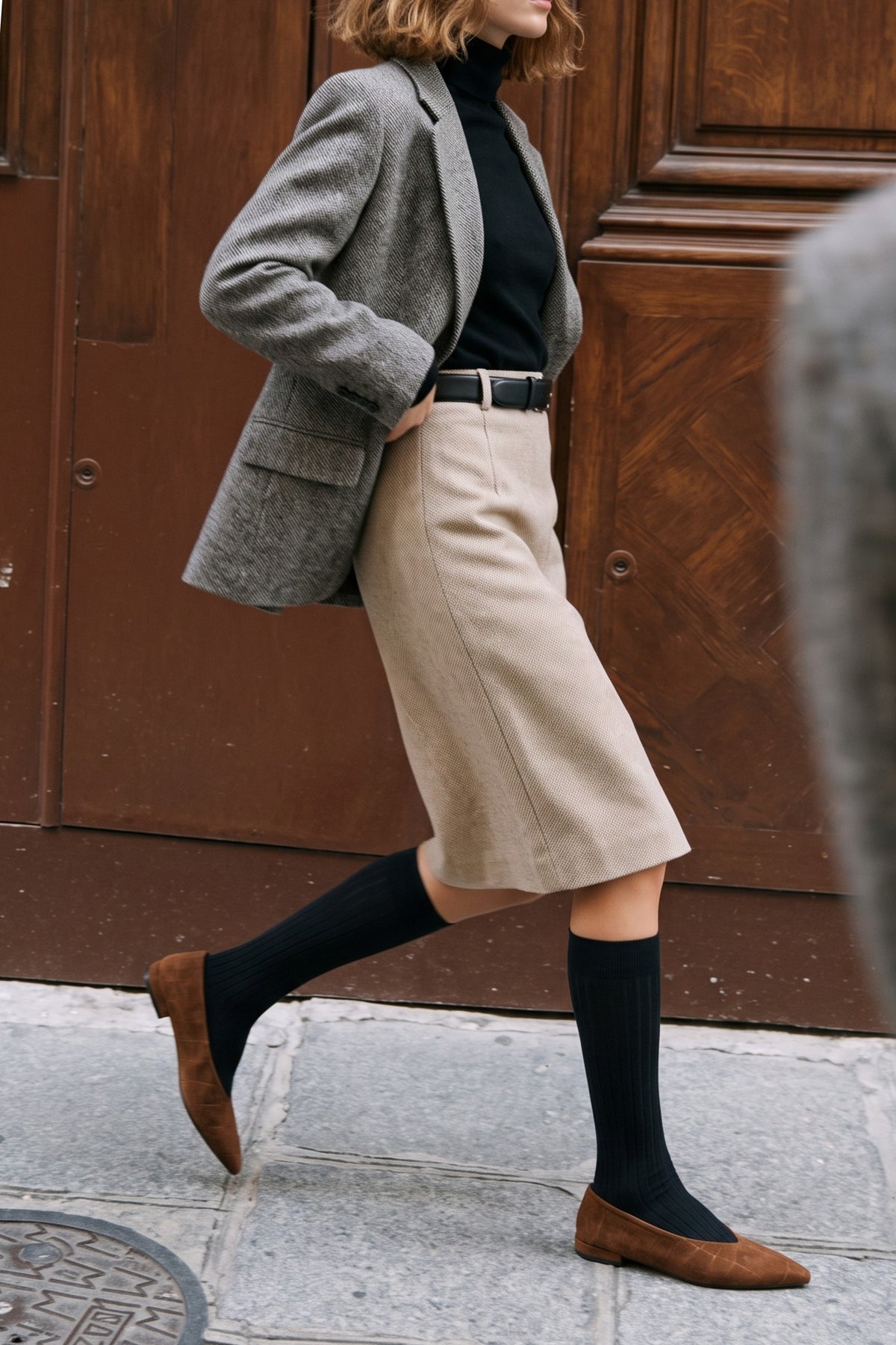 Ballerina Cuoio Donna — 1