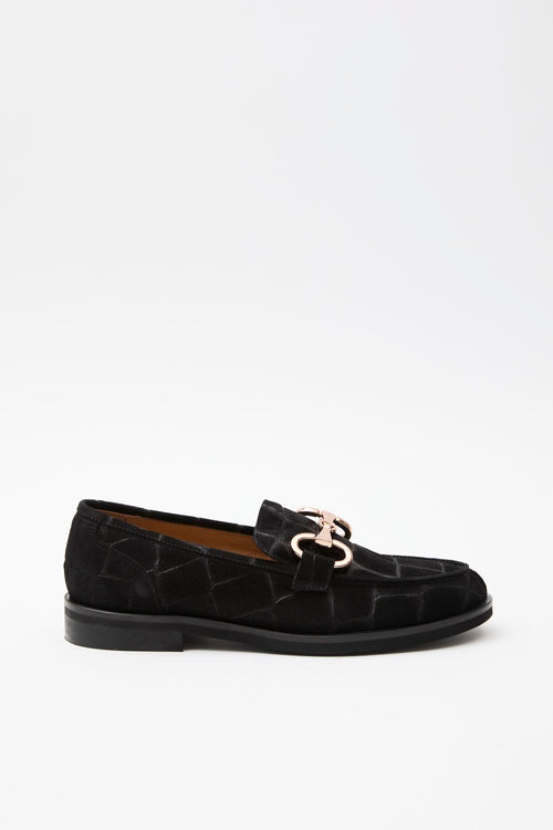 Tre Emme Mocassino Nero Donna - 1