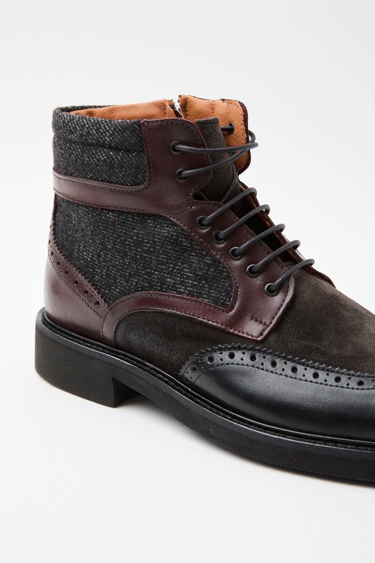 Stivaletto Nero/fumo Uomo — 6
