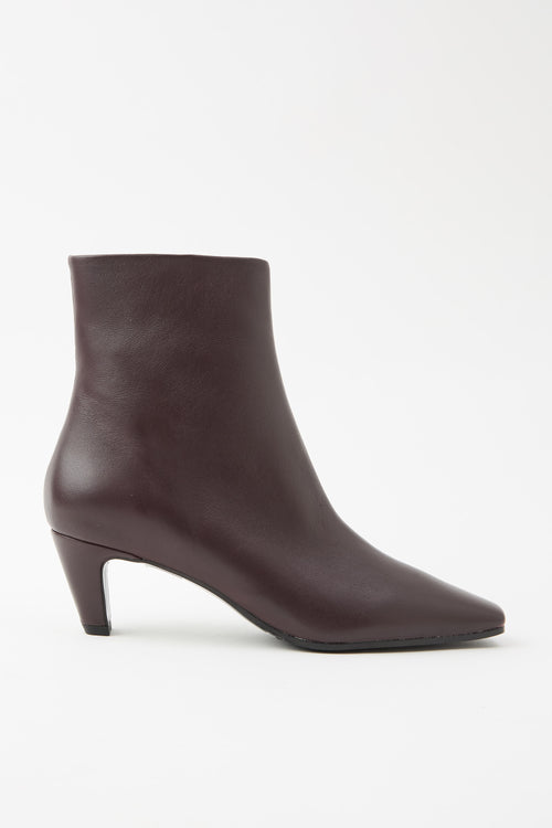 Tre Emme Stivaletto Bordeaux Donna - 1