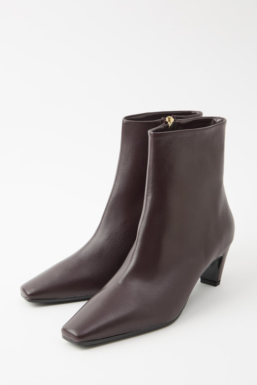 Tre Emme Stivaletto Bordeaux Donna - 2