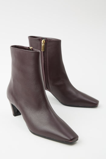 Tre Emme Stivaletto Bordeaux Donna - 6