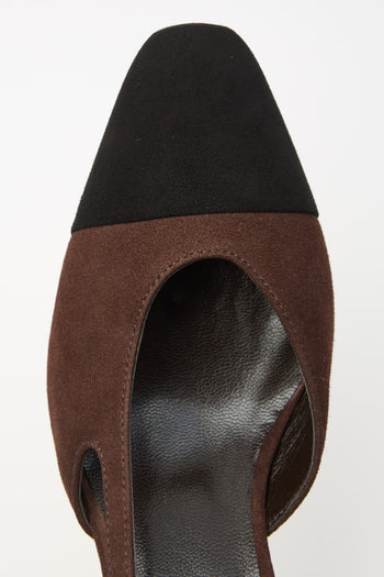 Tre Emme Slingback Dark Brown/black Donna - 7