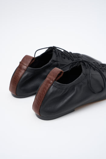 Tre Emme Ballerina Nero Donna - 4