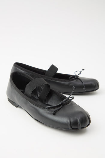 Tre Emme Ballerina Nero Donna - 6