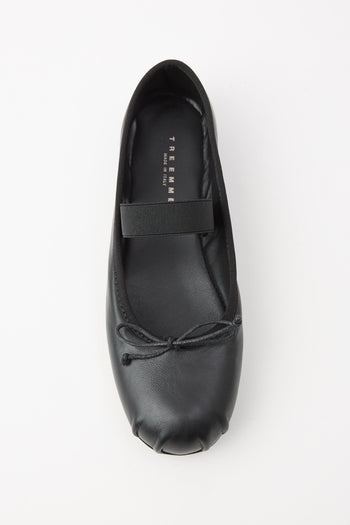 Tre Emme Ballerina Nero Donna - 7