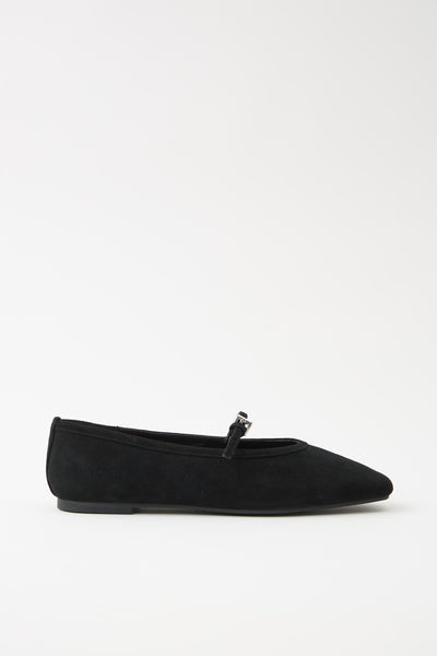 Tre Emme Ballerina Nero Donna