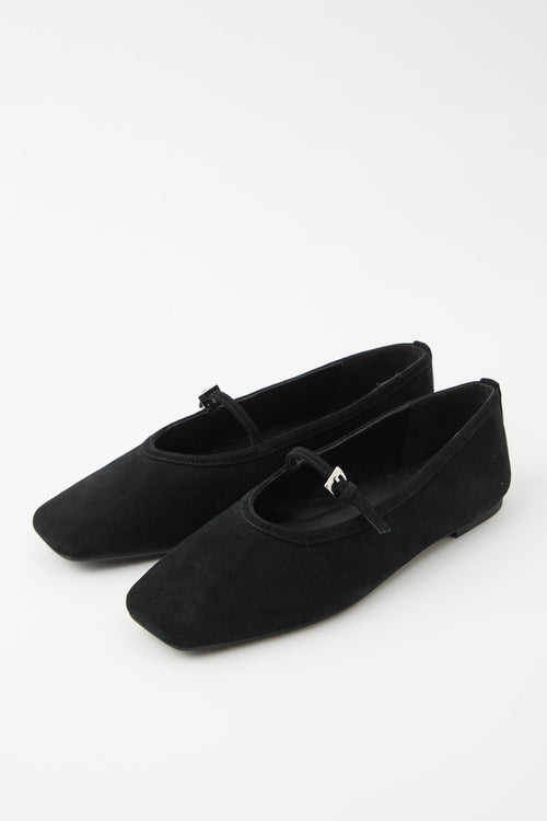 Tre Emme Ballerina Nero Donna - 2