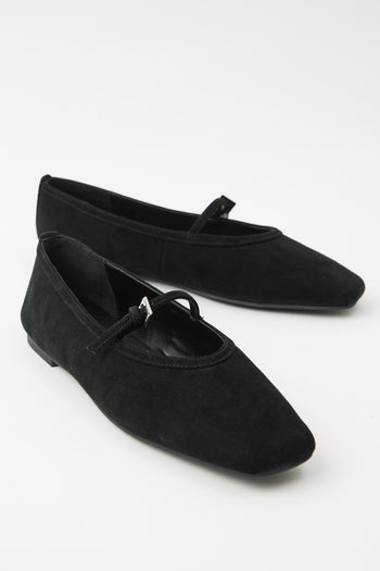 Tre Emme Ballerina Nero Donna - 5