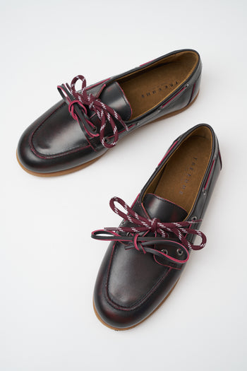 Tre Emme Stringata Bordeaux Donna - 5