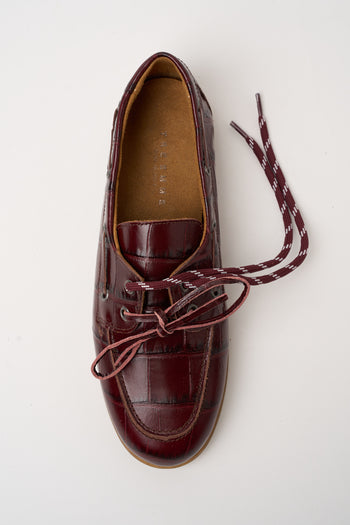 Tre Emme Stringata Bordaux Donna - 3