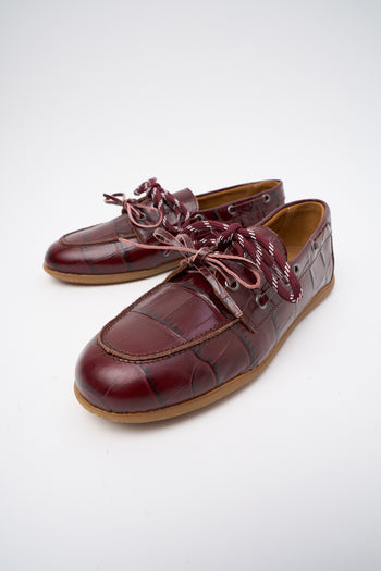 Tre Emme Stringata Bordaux Donna - 6