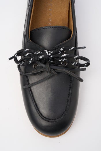 Tre Emme Stringata Nero Donna - 3