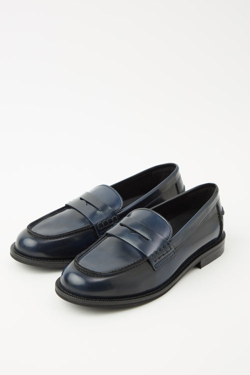 Tre Emme Mocassino Blu Donna - 2