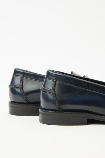 Tre Emme Mocassino Blu Donna - 3