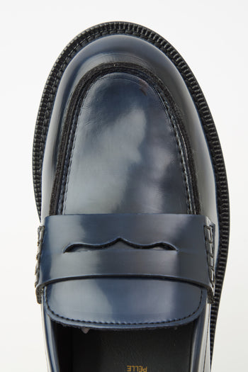 Tre Emme Mocassino Blu Donna - 5