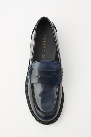 Tre Emme Mocassino Blu Donna - 6