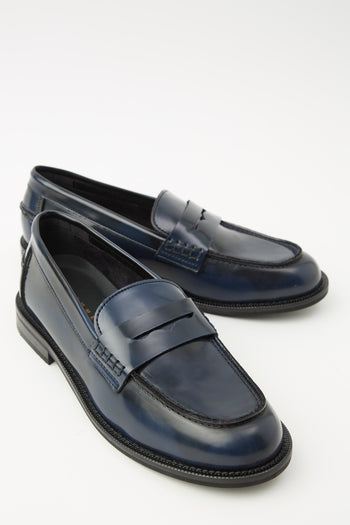 Tre Emme Mocassino Blu Donna - 8