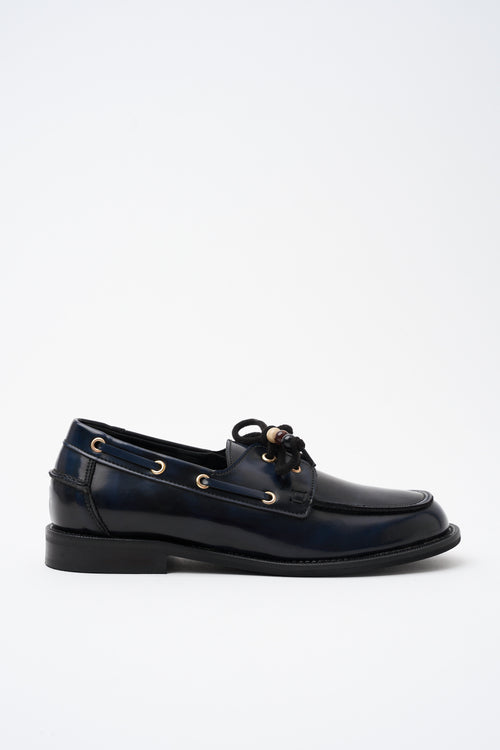 Tre Emme Mocassino Blu Donna - 1