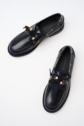 Tre Emme Mocassino Blu Donna - 4