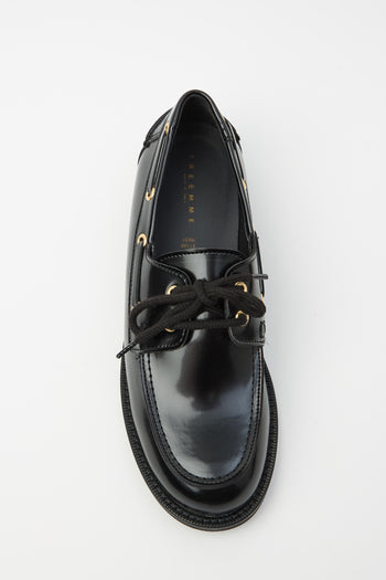 Tre Emme Mocassino Nero Donna - 4