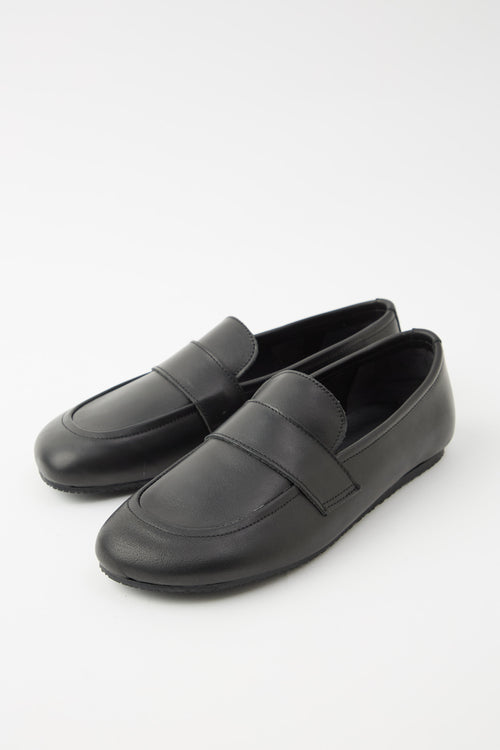 Tre Emme Mocassino Nero Donna - 2