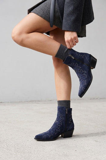 Tre Emme Texano Blu Navy Donna - 9