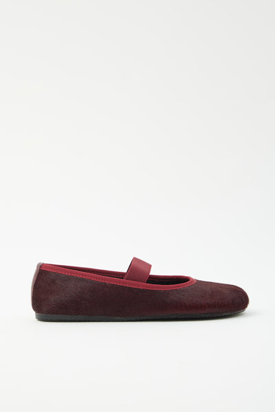 Tre Emme Ballerina Bordaux Donna