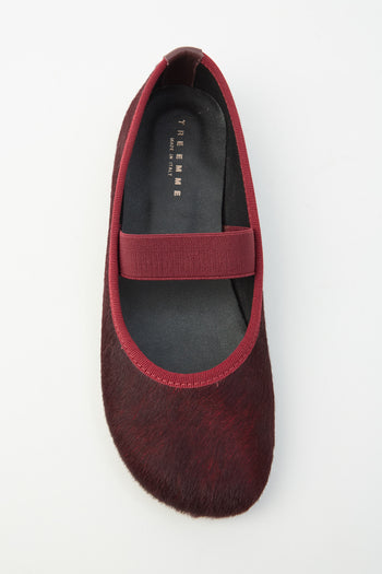 Tre Emme Ballerina Bordaux Donna - 6