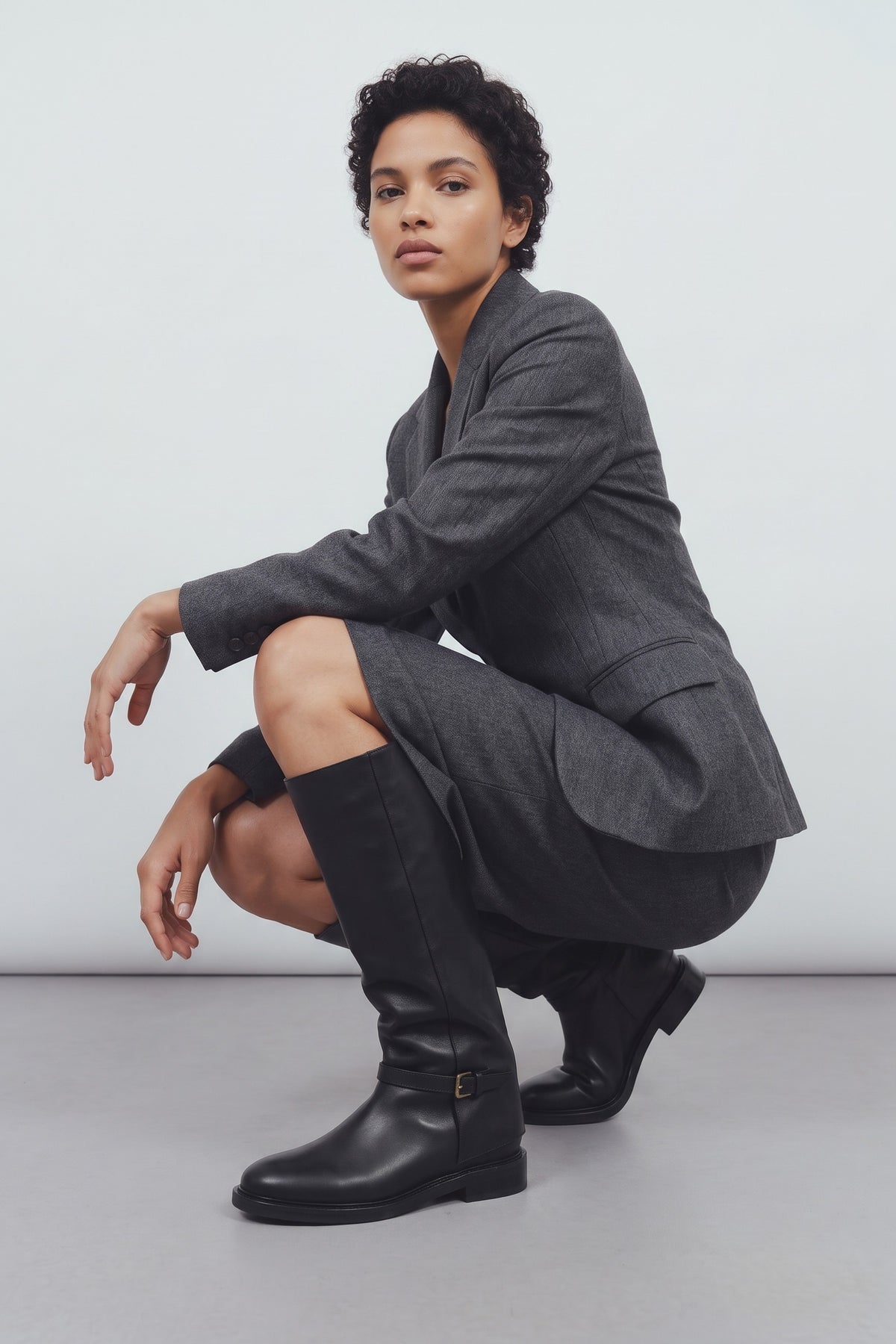 Stivale Nero Donna — 7