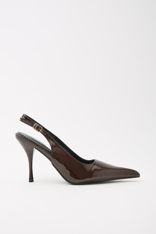 Tre Emme Slingback Brown Donna - 1