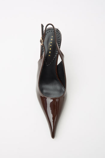 Tre Emme Slingback Brown Donna - 6