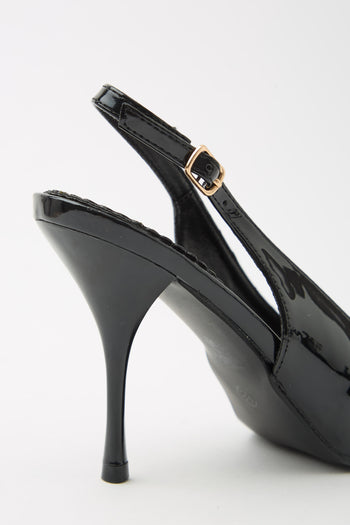 Tre Emme Slingback Black Donna - 8