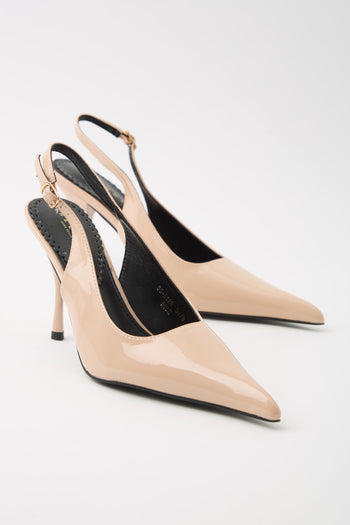 Tre Emme Slingback Nude Donna - 4