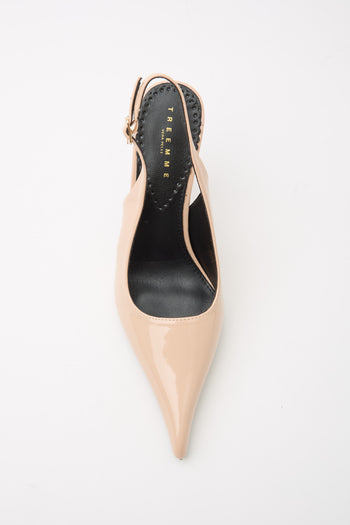 Tre Emme Slingback Nude Donna - 6