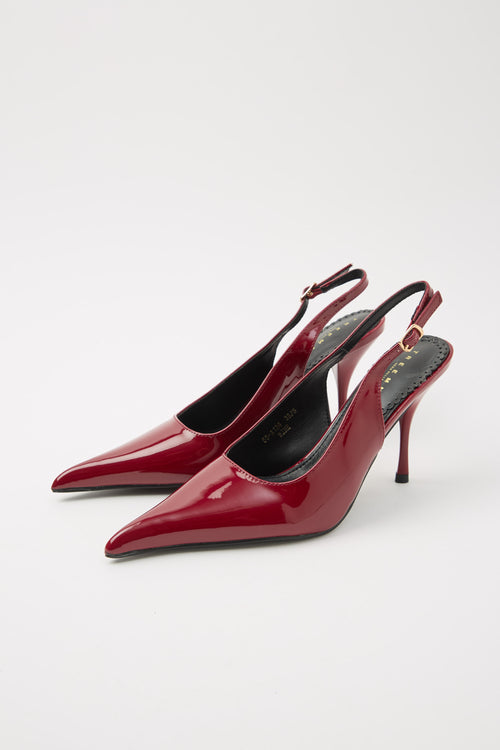 Tre Emme Slingback Wine Donna - 2
